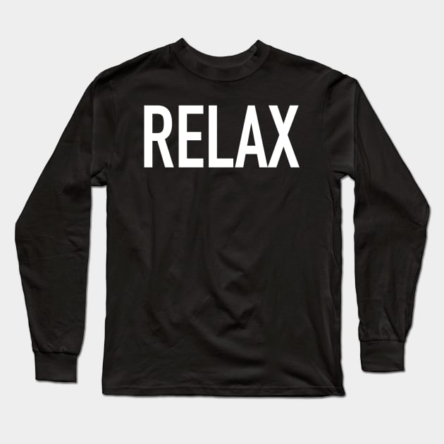 Relax Long Sleeve T-Shirt by StickSicky